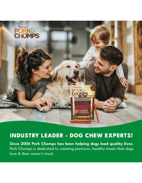 Palitos Munchy Pork Chomps 100 Unidades 5 Pulgadas Sabores Variados