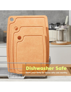 Tabla de Cortar Ecológica Bestcook 37.1x27.4cm con Canal para Jugo 2