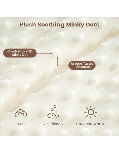 Saco de Sueño para Bebés PHF 2.5 TOG Grande Crema