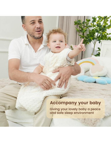 Saco de Sueño para Bebés PHF 2.5 TOG Grande Crema