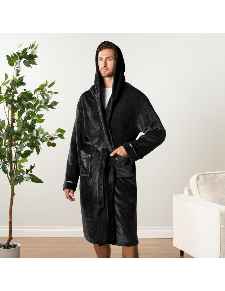 Bata de Baño para Hombre Pavilia con Capucha - Talla Única