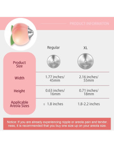 Copas de Lactancia Silverette de Plata Perforadas X-L 2