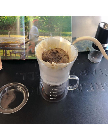 Cafetera de Goteo TaiLake - Filtro Vortex de Vidrio Doble Pared