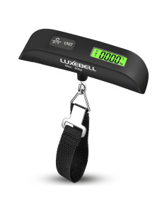 Balanza de Equipaje Digital Luxebell 50kg con Sensor de Temperatura