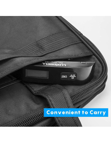 Balanza de Equipaje Digital Luxebell 50kg con Sensor de Temperatura