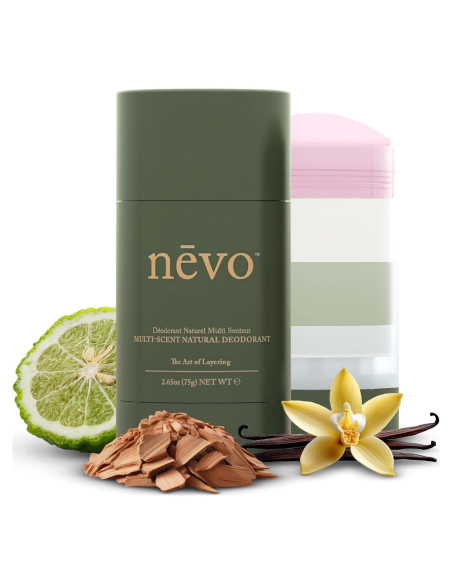 Desodorante Natural Nevo 75g - Bergamota, Vainilla, Cedro