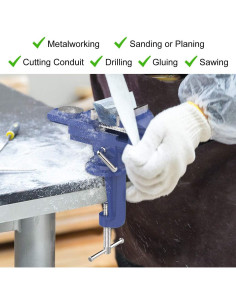 Prensa Universal Housolution 76.2 mm Base Giratoria 360 2