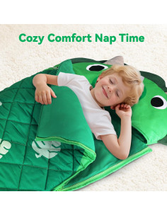 Saco de Dormir Dinosaurio iPlay, iLearn 137x69 cm 2 en 1 2
