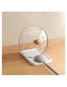 Soporte Plegable para Tapas de Olla Genérico - Antideslizante, 21.8x15.7cm