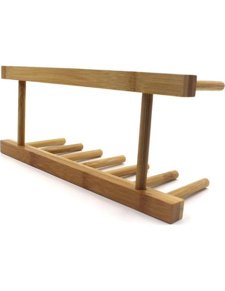 Estante de Platos de Bambú INNERNEED 30x12x10 cm Organizador