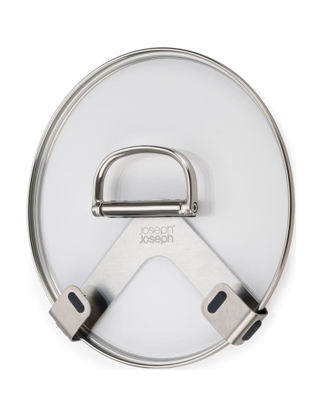 Soportes para Tapas de Olla Joseph Joseph, Acero Inoxidable, 2 Unidades Soportes para Tapas de Olla Joseph Joseph, Acero Inoxidable, 2 Unidades