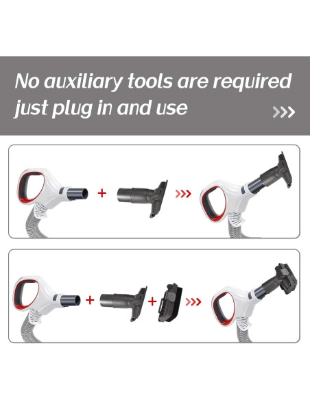 Repuestos cepillo 2-en-1 QINAN para aspiradora Shark NV350 Repuestos cepillo 2-en-1 QINAN para aspiradora Shark NV350