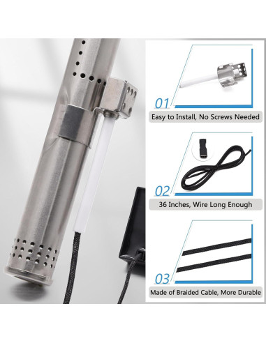 Piezas de Repuesto Parrilla Adviace Gas2Coal 3 Quemadores