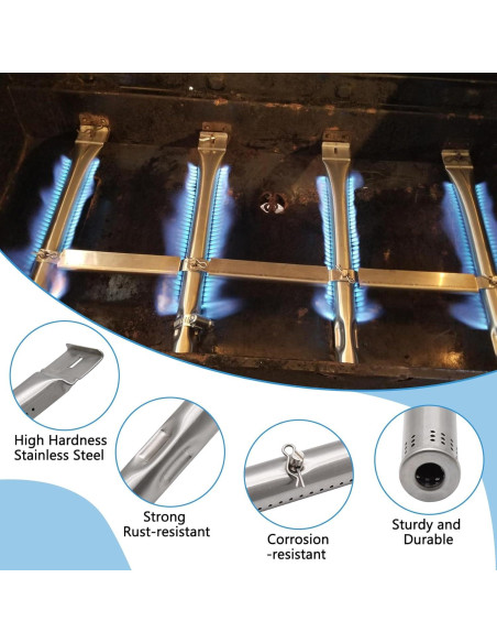 Piezas de Repuesto Parrilla Adviace Gas2Coal 3 Quemadores