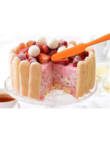 Juego de 4 espátulas de silicona SUMERSHA multicolor 24.4 cm