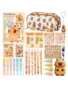 Juego de Papelería Kawaii Zadoreck - 28 Piezas para Niños