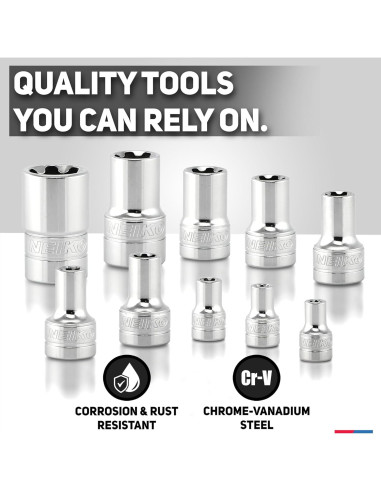 Juego de Enchufes Torx Plus Externos Neiko 10 Piezas