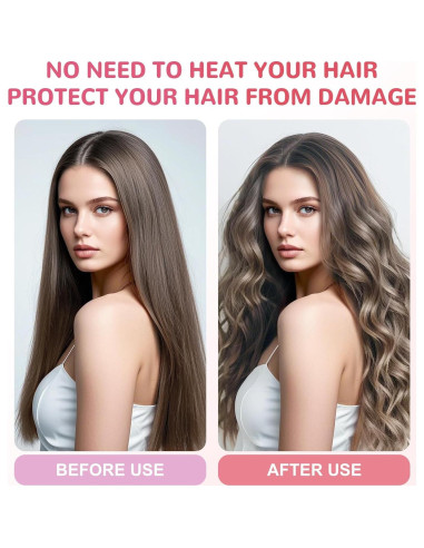 Set de Rizadores Sin Calor Frnoip - 6 Piezas para Cabello