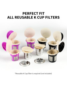 Filtros Desechables K Cup Fanativita 100 Unidades Sin Blanquear 2