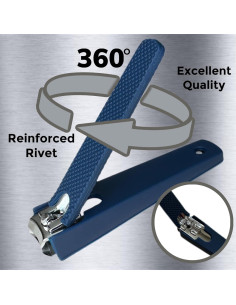 Cortauñas Antideslizante ALAZCO Grande con Recogedor 2