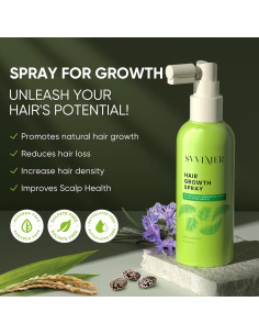 Svvimer Suero Crecimiento Capilar Spray 59.15 ml - Romero Biotina 2