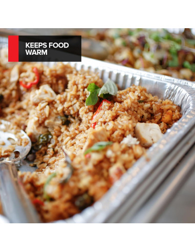 Bandejas de Aluminio Desechables 10 Piezas 9x13 cm Poco Profundas