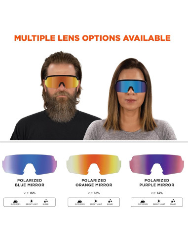 Gafas de Seguridad Polarizadas Ergodyne AEGIR Anti-Vaho