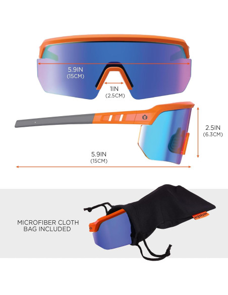 Gafas de Seguridad Polarizadas Ergodyne AEGIR Anti-Vaho Gafas de Seguridad Polarizadas Ergodyne AEGIR Anti-Vaho