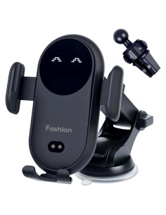 Cargador Inalámbrico para Auto Aendern 15W con Soporte 3 en 1