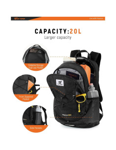 Mochila Plegable SKYSPER 20L Unisex - Ligera y Compacta 2