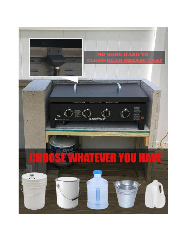 Captador de Grasa Magnético Sivsis para Plancha Blackstone