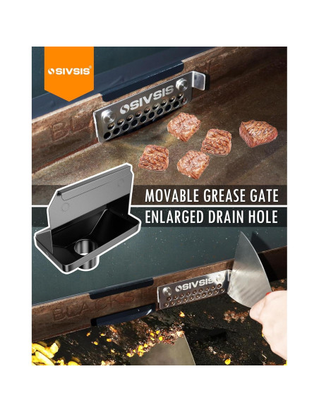 Captador de Grasa Magnético Sivsis para Plancha Blackstone