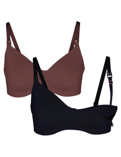 Sostén de Maternidad y Lactancia Simple Wishes - 32A, 2 Pzs