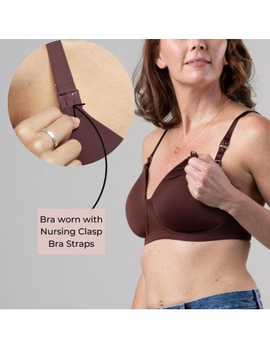 Sostén de Maternidad y Lactancia Simple Wishes - 32A, 2 Pzs