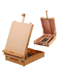 Caballete de Mesa Falling in Art de Madera Ajustable 61cm