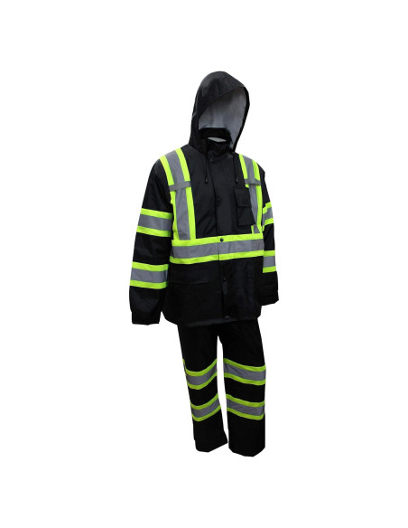 Conjunto de Lluvia RK Industries Clase 3 Alta Visibilidad S