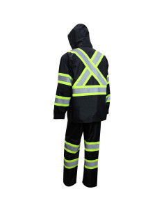 Conjunto de Lluvia RK Industries Clase 3 Alta Visibilidad S 2