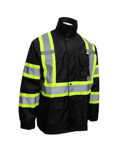Conjunto de Lluvia RK Industries Clase 3 Alta Visibilidad S