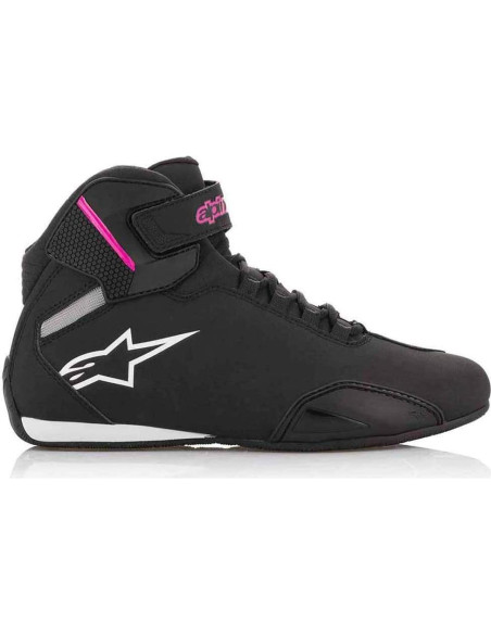 Zapatos Alpinestars Stella Sektor Mujeres CE Ligeros Negro/Rosa 11.5