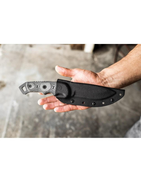 Cuchillo Fijo TOPS Knives Cochise 24.8 cm Full Tang Gris Táctico