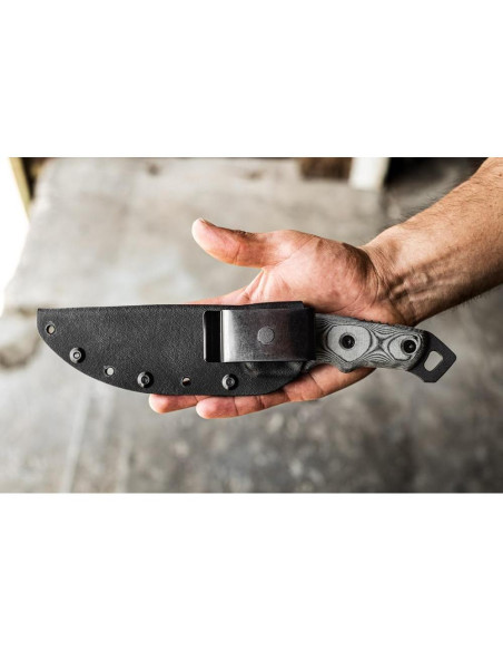 Cuchillo Fijo TOPS Knives Cochise 24.8 cm Full Tang Gris Táctico