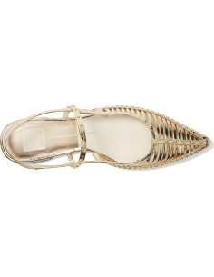 Bailarina Dolce Vita Phinly para Mujeres Cuero Dorado 7 2