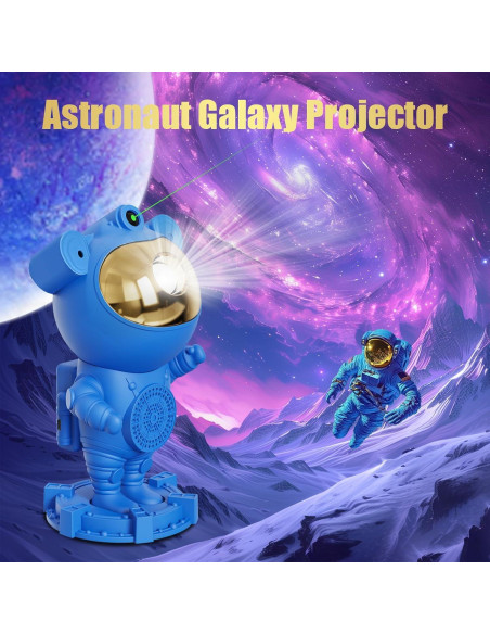Proyector de Luz Nocturna THINIDA Astronauta Galaxia 360 Proyector de Luz Nocturna THINIDA Astronauta Galaxia 360