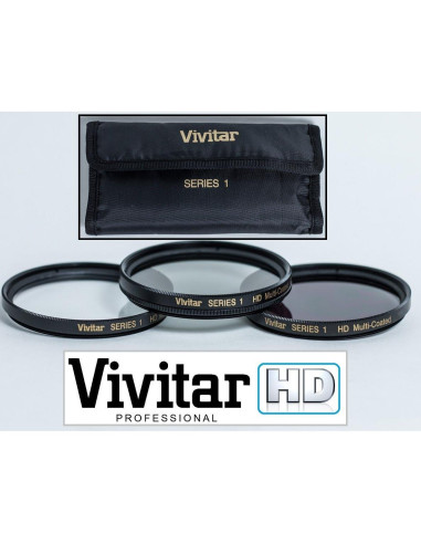 Kit de Filtros UV Pro Ser 3 Piezas para Cámaras Panasonic