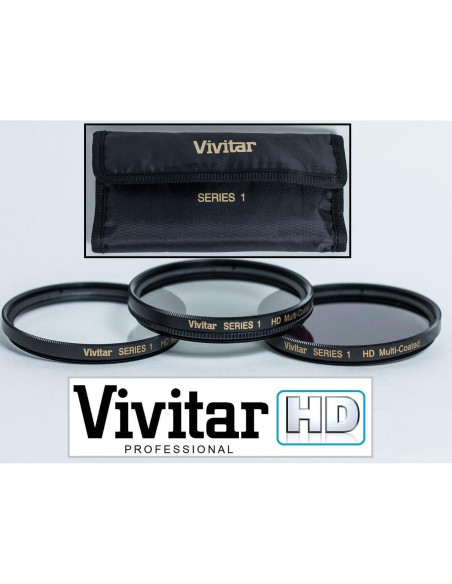 Kit de Filtros UV Pro Ser 3 Piezas para Cámaras Panasonic