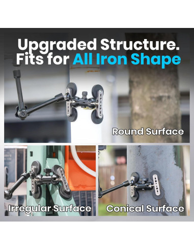 Montaje Magnético Flexible ROZOER 28 cm para GoPro y Teléfonos