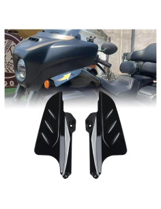 Deflectores de aire FWXEOZ para Indian Chieftain 2019-2024 - Negro