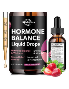 Gotas Líquidas Equilibrio Hormonal ReviNutra 59 ml - Menopausia