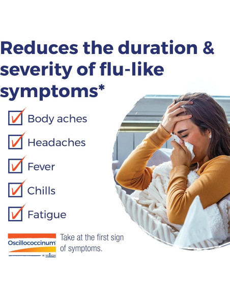 Boiron Oscillococcinum 30 Dosis - Alivio Homeopático Gripe