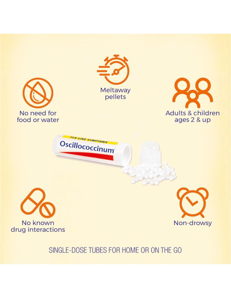Boiron Oscillococcinum 30 Dosis - Alivio Homeopático Gripe